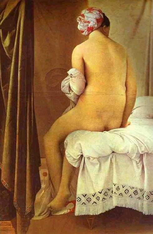 Jean Auguste Dominique Ingres The Bather of Valpincon China oil painting art